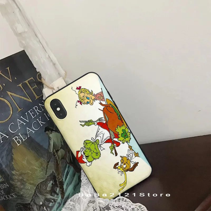 Babaite theGreen ofMonster Grinch Рождественский чехол для телефона iPhone X XSMAX 6 6S 7 7plus 8 8Plus 5 5S XR 10 Case11 11pro 11promax