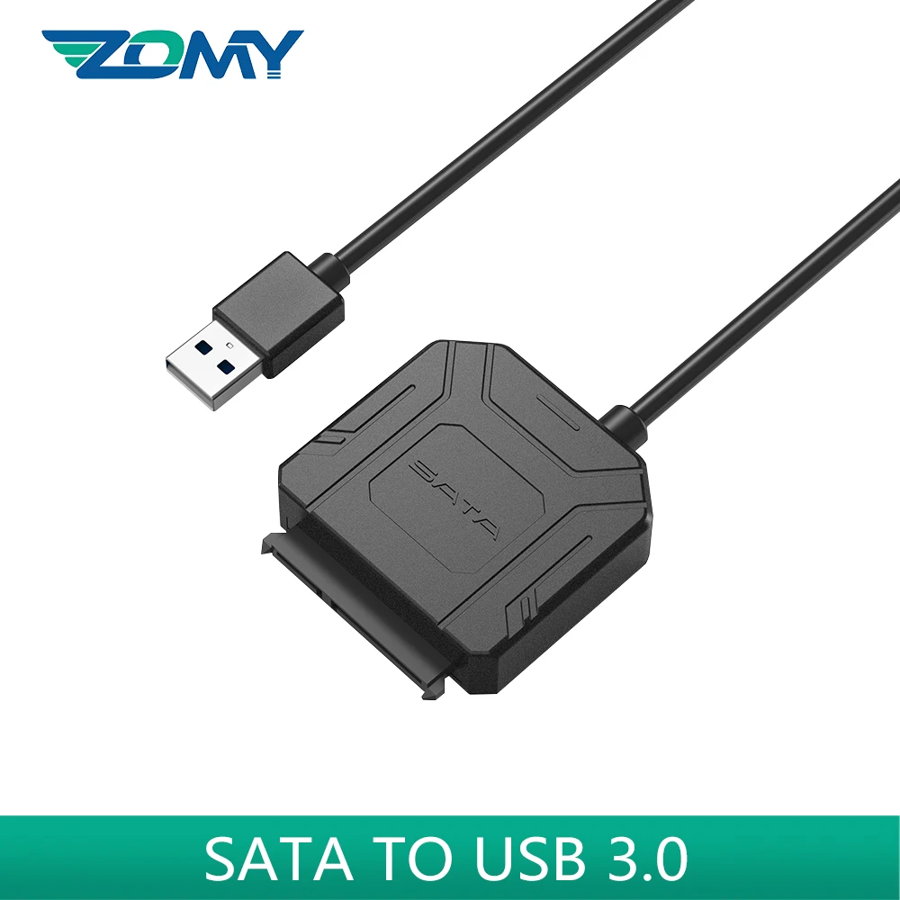 

Zomy black usb 3.0 to sata hard disk drive cable 2.5" hard drive sata to usb 3.0 cable stand by USAP USB 3.0 adapter data cable