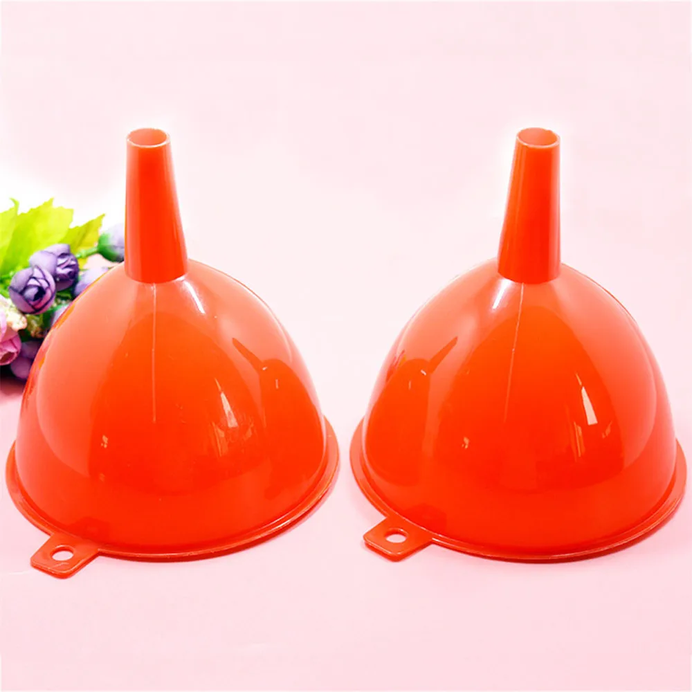 Small Plastic Multifunction Funnels Liquid Oil Funnels clear Kitchen