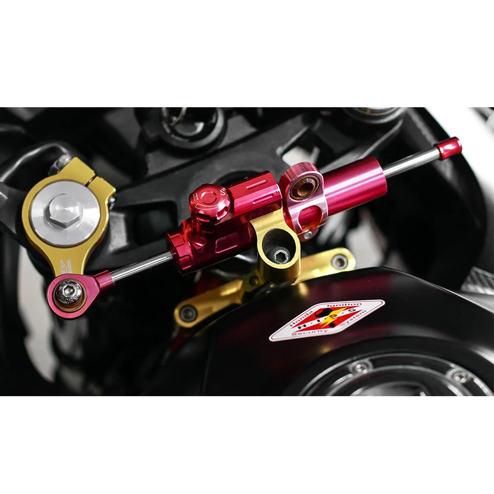 SMOK For Honda CBR650F 2014 2015 2016 2017 Motorcycle Accessories CNC Aluminum Alloy Steering Damper Bracket Mounting Kits (19)