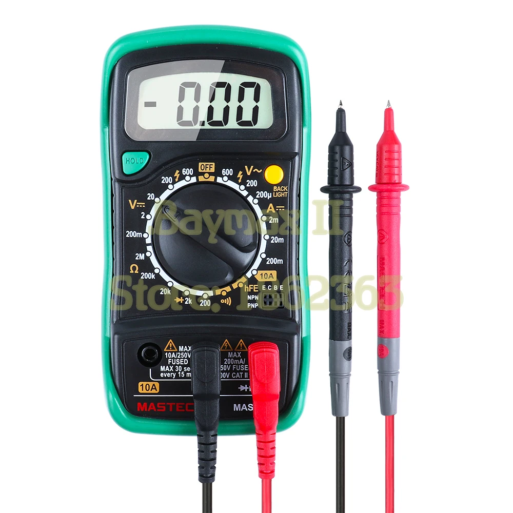 MASTECH MAS830L карманный цифровой мультиметр с сопротивлением тестер напряжения переменного/постоянного тока MASTECH MAS830L карманный цифровой мультиметр с сопротивлением тестер напряжения переменного/постоянного тока