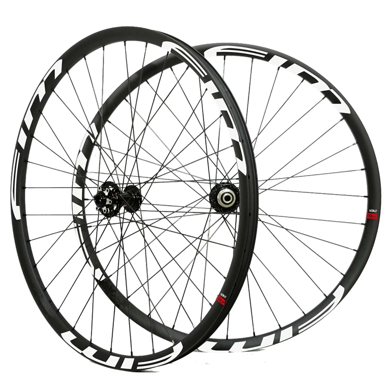 MTB wheelset 29er MTB wheelset Mountain Bike 30mm XC width Carbon Wheel hookless mtb wheels