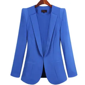 

plus size 5XL!Ladies Blazers Work Office Wear Long Sleeve Small Suit Cardigan FORMAL Blazer Jackets Women