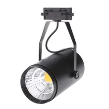12W Ceiling Spot Wall Lights AC85-265V 1080LM COB Spotlight LED Track Adjustable for Office Shopping Mall Clothing Shop Exhibi spot goes shopping