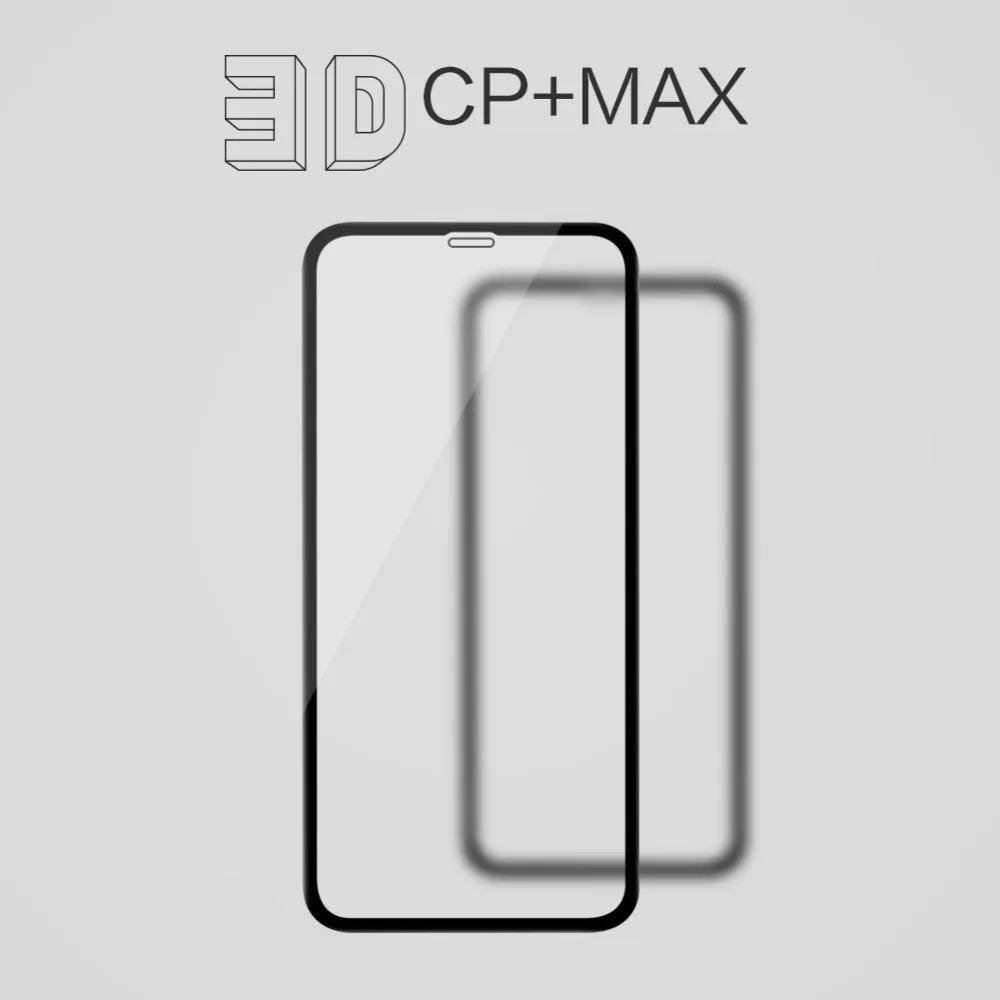 

For Apple iPhone Xs Max X Xr Screen Protector For iPhone Xs Max Glass NILLKIN 3D CP+MAX Tempered Glass Protective Film