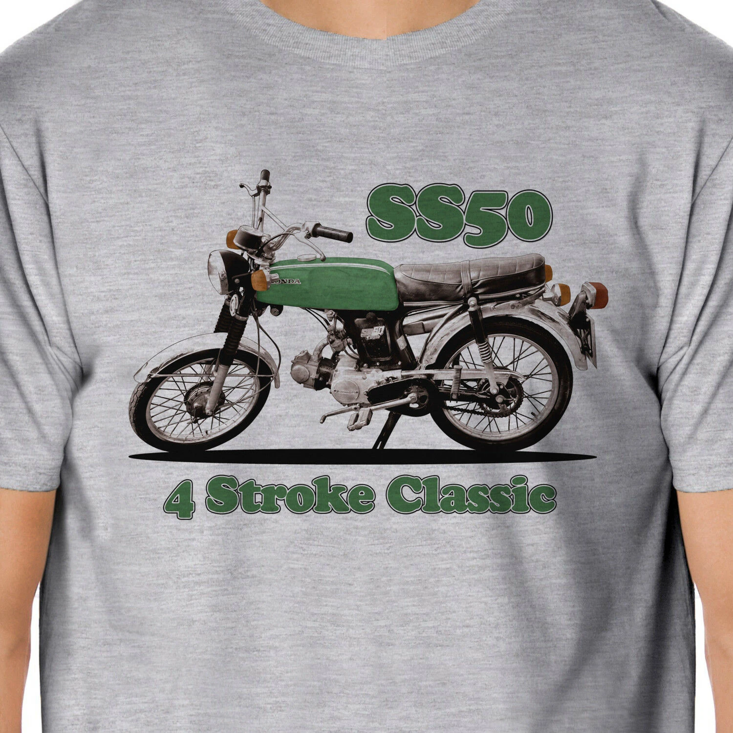 レトロバイク本町 Ss50 4 ストローククラシック原付オートバイ Motorrad に触発 19 ファッションレトロ夏メンズプリント Tシャツデザイン T Shirts Aliexpress