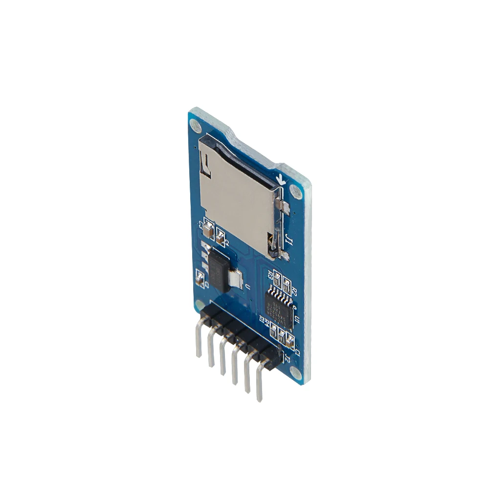 1 шт. Micro SD карта Мини карта памяти TF считыватель модуль SPI интерфейсы с чипом преобразователя уровня для Arduino