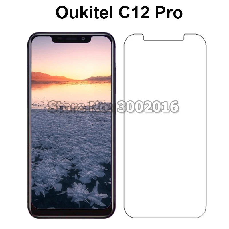 2 шт. Премиум Закаленное стекло для Oukitel C12 Pro защитная пленка чехол стеклянная