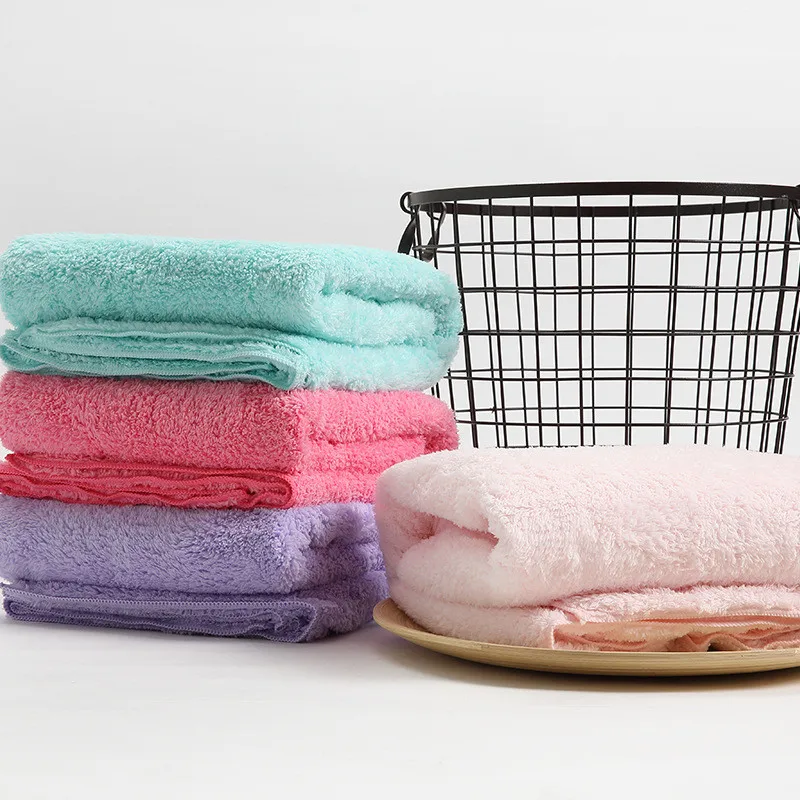 Women Bath Towel Long staple Quick dry Absorbent Towel Soft Comfortable