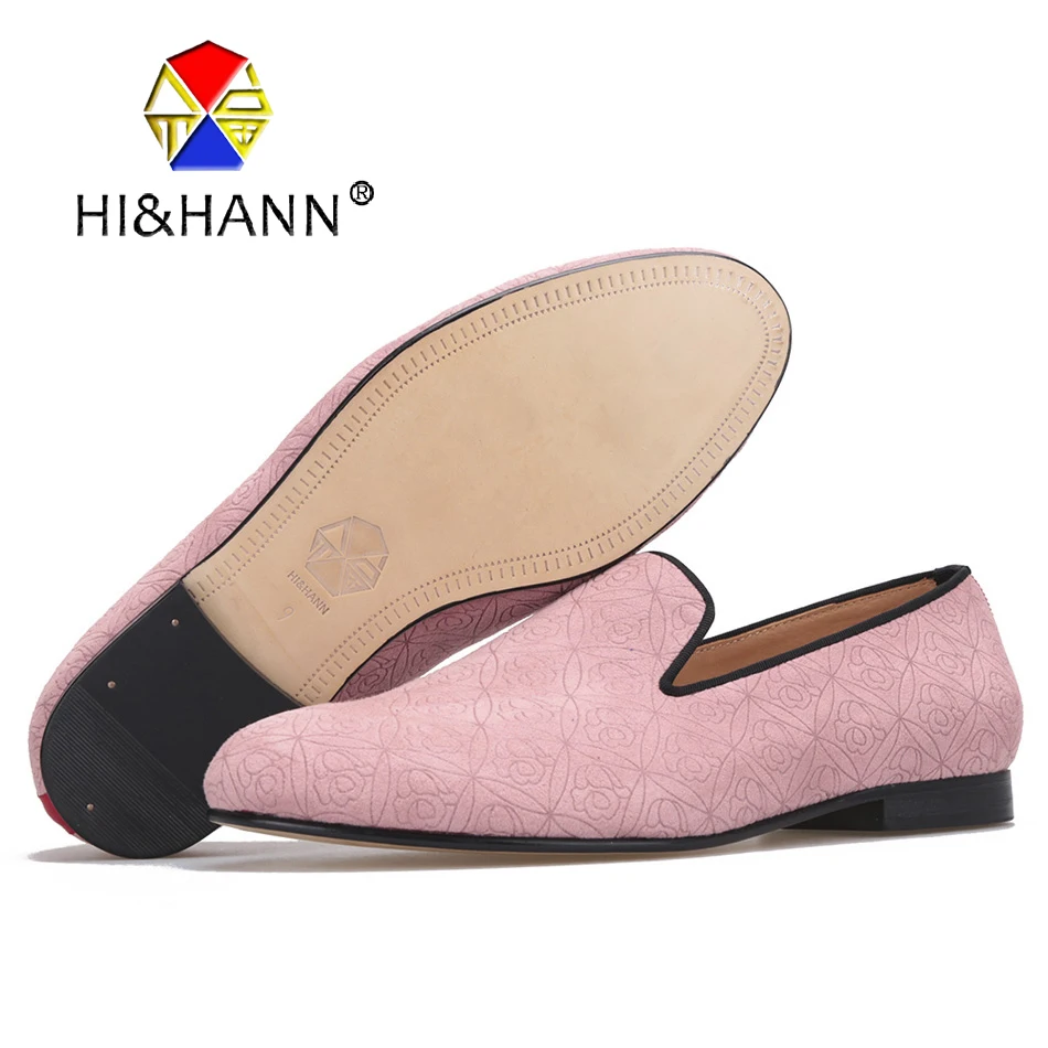 pink loafers mens with spikes