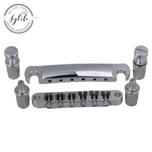 Хромированный Tune-o-matic набор хвостовых деталей для электрогитары