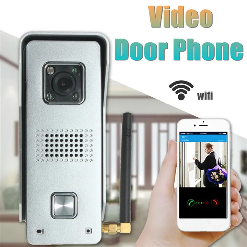 

KINCO Wifi Intelligent Visible Waterproof Smart Home Door Bell wireless WIFI Remote Control Audio with Phone for IOS/Android