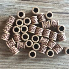 50 дредов бусины ужас коса клип манжеты аксессуары для волос Шарм смешанный дизайн