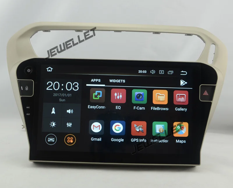 Sale 10.1 Octa Core  Android 9.0 Car GPS radio Navigation for Citroen Elysee peugeot 301 with 4G/Wifi, DVR OBD 1080P 3