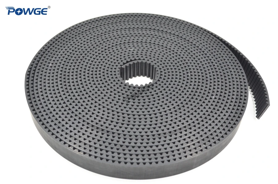 Powge correia síncrona aberta, dente arco preto