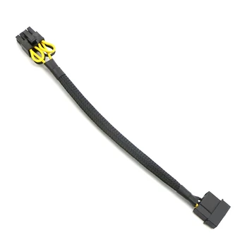 

20pcs/Lot IDE Molex 4Pin to CPU /ATX 8Pin Power Adapter Cable.