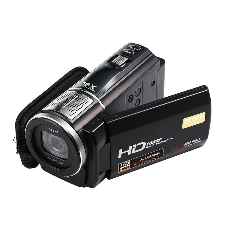 

Ordro F5 Home Use HD 1080P 24MP Digital Video Camera With Rotating Touch LCD Screen