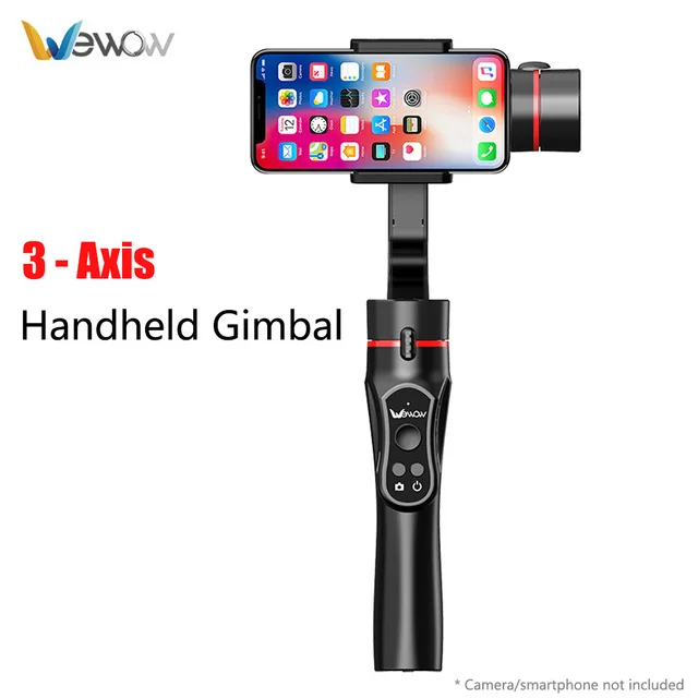 

Wewow A5 3-Axis Handheld Phone Gimbal Stabalizer For Mobile Smartphone IPhone X 8 Plus Xiaomi PK Smooth 4 Freevision vilta m