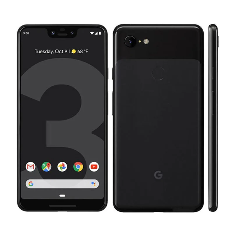 Google Pixel 3 XL Восьмиядерный мобильный телефон 6," Snapdragon 845 4 Гб ОЗУ 64 Гб ПЗУ Android 9,0 NFC отпечаток пальца