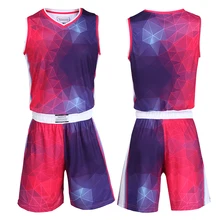 Высококачественная струйная печать камуфляжная Баскетбольная Майка набор мужская команда колледжа спортивный костюм для баскетбола униформа для взрослых аутентичная одежда