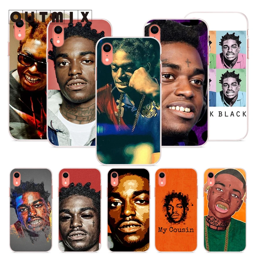 OUTMIX Kodak Black Rapper Soft TPU Silicone Case for Apple