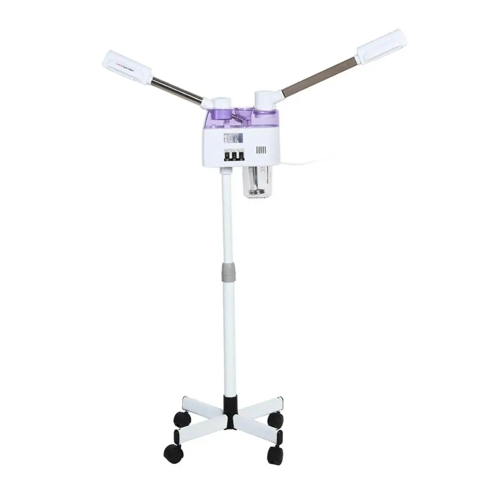 

Hot and Cold Facial Steamer Home Spa Ozone Steaming Ion Sparyer Face Skin Cleaning Beauty Anti-aging Wrinkle US Plug Device Tool