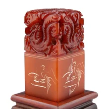 1 шт. штампы, сделанные каменными этикетками, индексы и штампы китайские традиционные резьбовые значки-печатки держатель и аксессуары