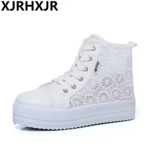 Hot Sale 2017 Fashion Flats Women Summer Breathable Lace Woman Shoes Casual Increased Walking Women Flats Zapatillas Mujer renben leather casual women shoes fashion flats walking loafers female shoes durable breathable lace up shoes zapatillas mujer