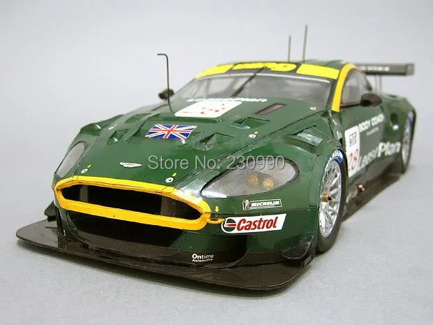 scale 1 25 aston martin dbr 9 racing car 3d paper models car race car plastic sheet