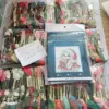 447 Colors radom/your color two labels  Similar dmc threads Embroidery Cross Stitch Floss Yarn Thread cross stitch set gift 3 ► Photo 1/6