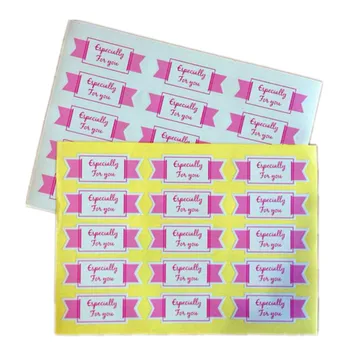 

150pcs/lo "Especially for you" Flag series DIY Multifunction long Seal Sticker Gift Sticker Label