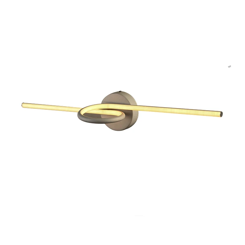 

New arrival long LED wall lights modern wall lamps white black bedroom LED lamp bathroom light