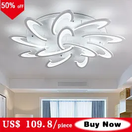 Простой современный светодиодный светильник для гостиной, спальни, столовой, светодиодный потолочный светильник