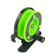 Winter Ice fishing wheel Mini fishing reel reel small wheel front wheel Green Color TX005 Winter Ice fishing wheel Mini fishing reel reel small wheel front wheel Green Color TX005