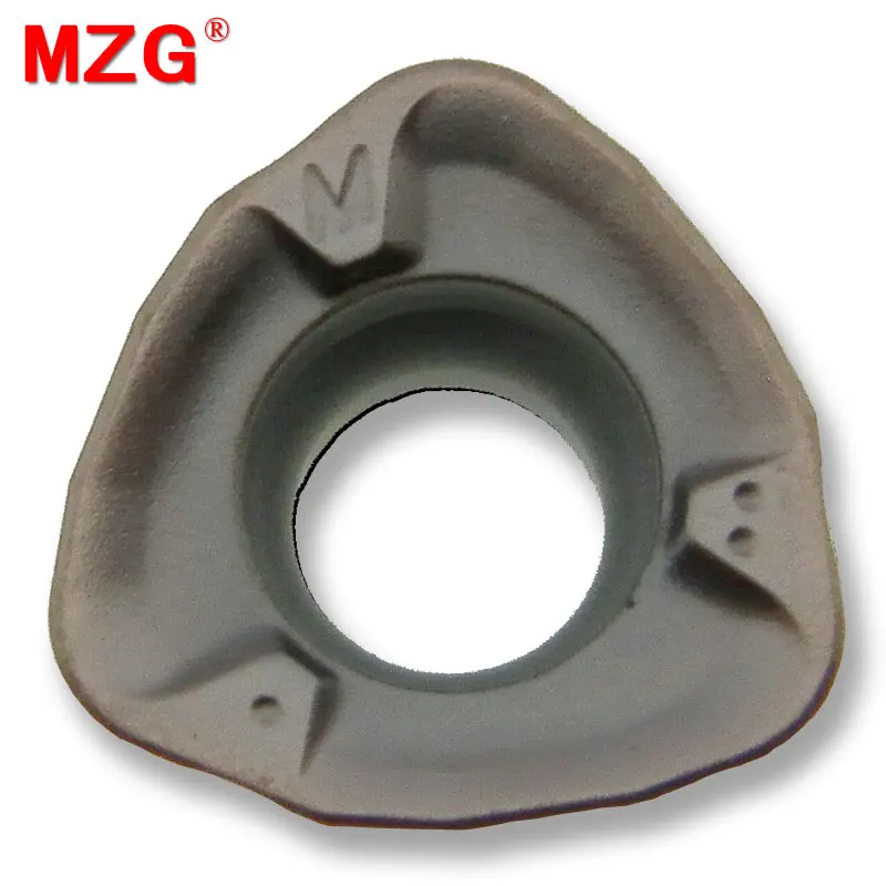 MZG JOMW08T320ZZSR-FT ZK73UQ Carbide Inserts for AJX Face Milling Cutter CNC Machining Tools Super Fast Mill Bar