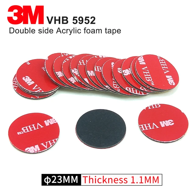 3M Double-Sided Adhesive Mounting Dots - 50pcs - 23mm diameter