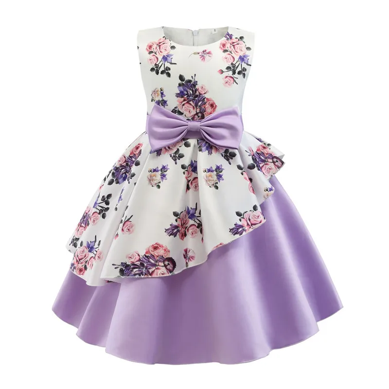 Per-bambini-Da-Sposa-Bambini-Vestiti-Da-Partito-per-le-Ragazze-Ragazze-di-Fiore-Del-Bambino