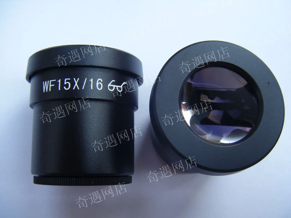 

2019 New 2pcs WF15X/16mm High Eyepiont Eyepiece Lens for School Zoom Stereo Microscope with Mounting Size 30mm