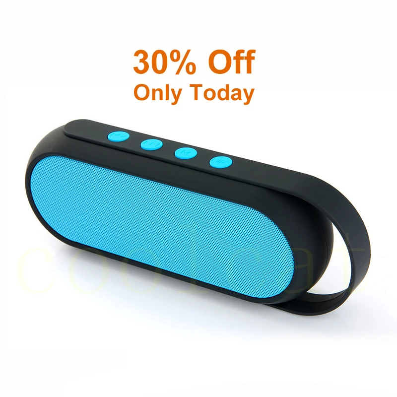 

Wireless subwoofer Outdoor Speakers Hoparlor Mini Portable Altavoz Radio Bluetooth Speaker FM TF Card AUX U Disk Music