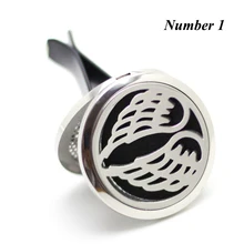 New Arrival Car Diffuser Locket (38mm) Magnetics Diffuser 316 Stainless Steel Perfume Lockets Car Aromatherapy Diffuser Lockets