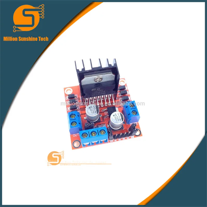 

Smart Electronics L298N Stepper DC Motor Driver Shield Expansion Development Board for arduino DIY Car Robot