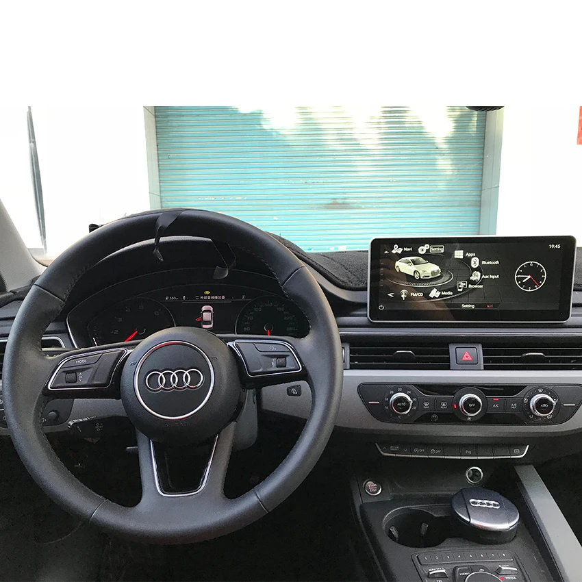 Perfect Realsun 10.25 Inch Audi A4 B9 Concert MMI 3G RAM 32G ROM Octa Core Android 7.0 System 4G Network Car GPS Navigation 3