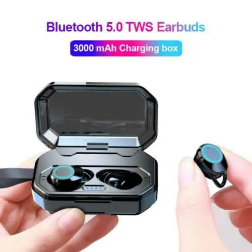 Последние X6 водонепроницаемые Bluetooth 5 0 наушники истинные беспроводные гарнитура