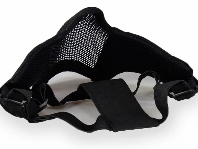 Рисунок 2 - Стальная Сетчатая Маска PDW с черепом на половину лица