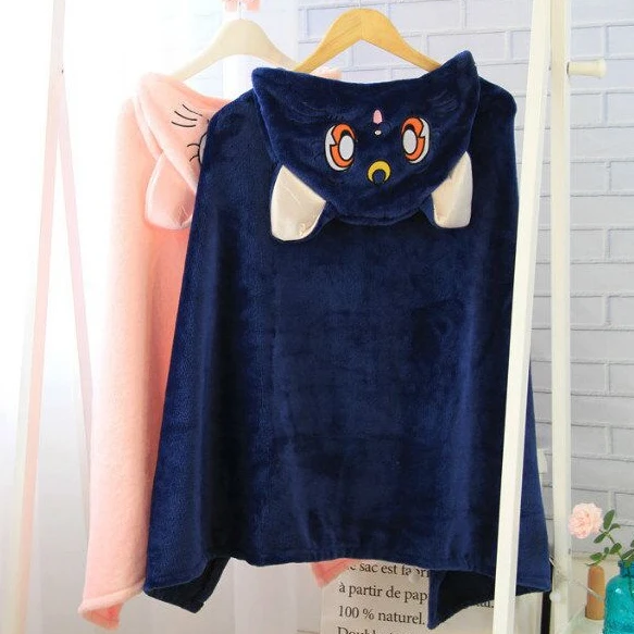 Best Price Candice Guo Plush Toy Stuffed Doll Anime Sailor Moon Luna Cat Cloak Tippet Shawl Soft Flannel Office Rest Sleeping Girl Gift 1pc 62 Dolls Stuffed Toys Tools
