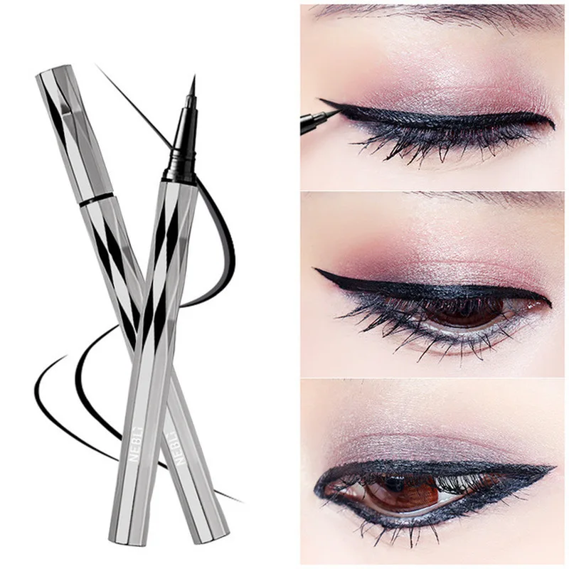 

Diamond cool black quick-drying eyeliner waterproof and sweat-proof not smudge pen makeup manu eye liner