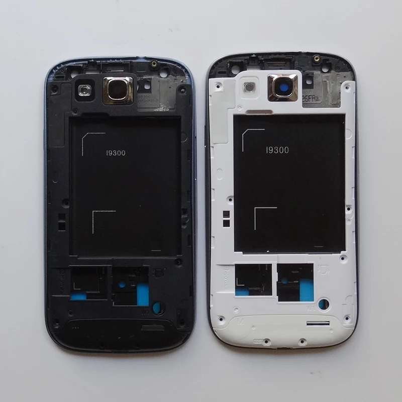Корпус со средней рамкой часть корпуса Безель для Samsung Galaxy S3 i9300 9300i 9308i + рамка с