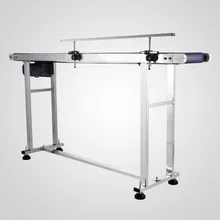 Автоматическая мощность слайдер кровать лента из ПВХ Электрический конвейер из нержавеющей 150x20 см