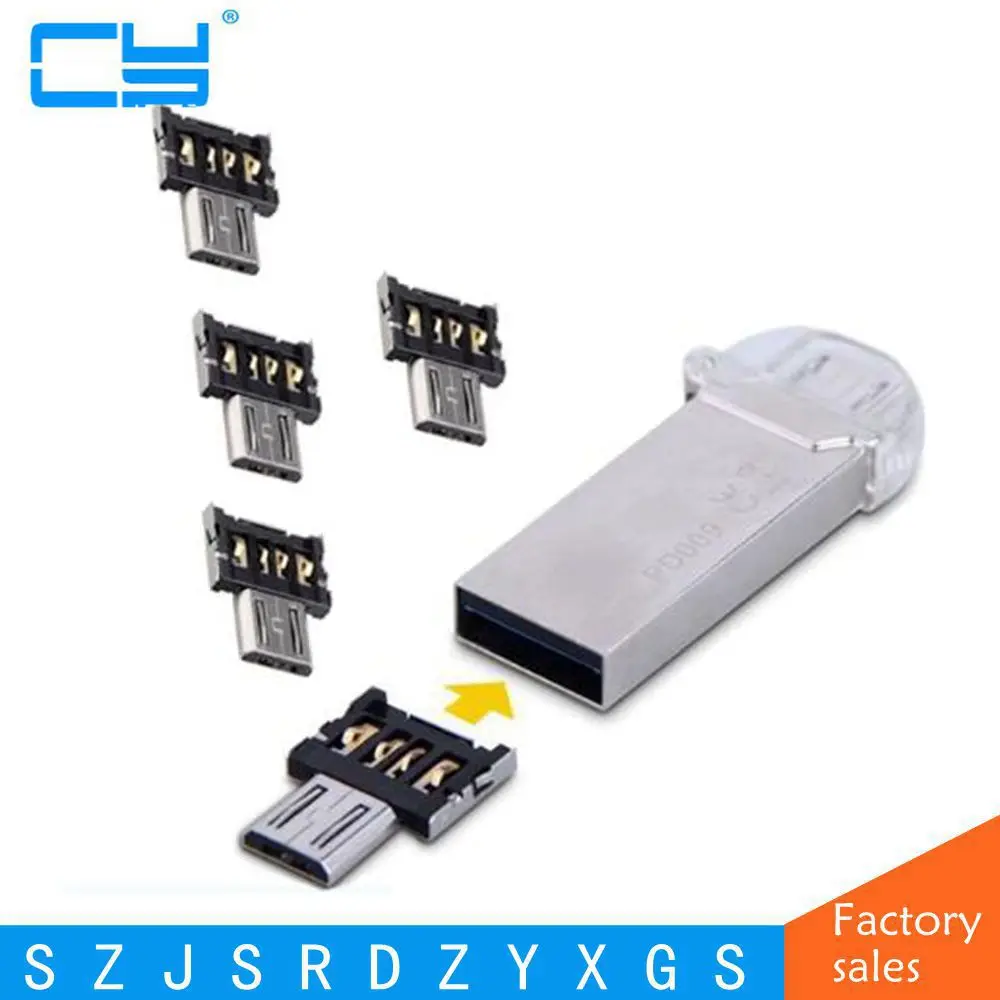 Адаптер Micro USB OTG для адаптер флэш накопителя Samsung/Huawei/Xiaomi планшета ПК/телефона