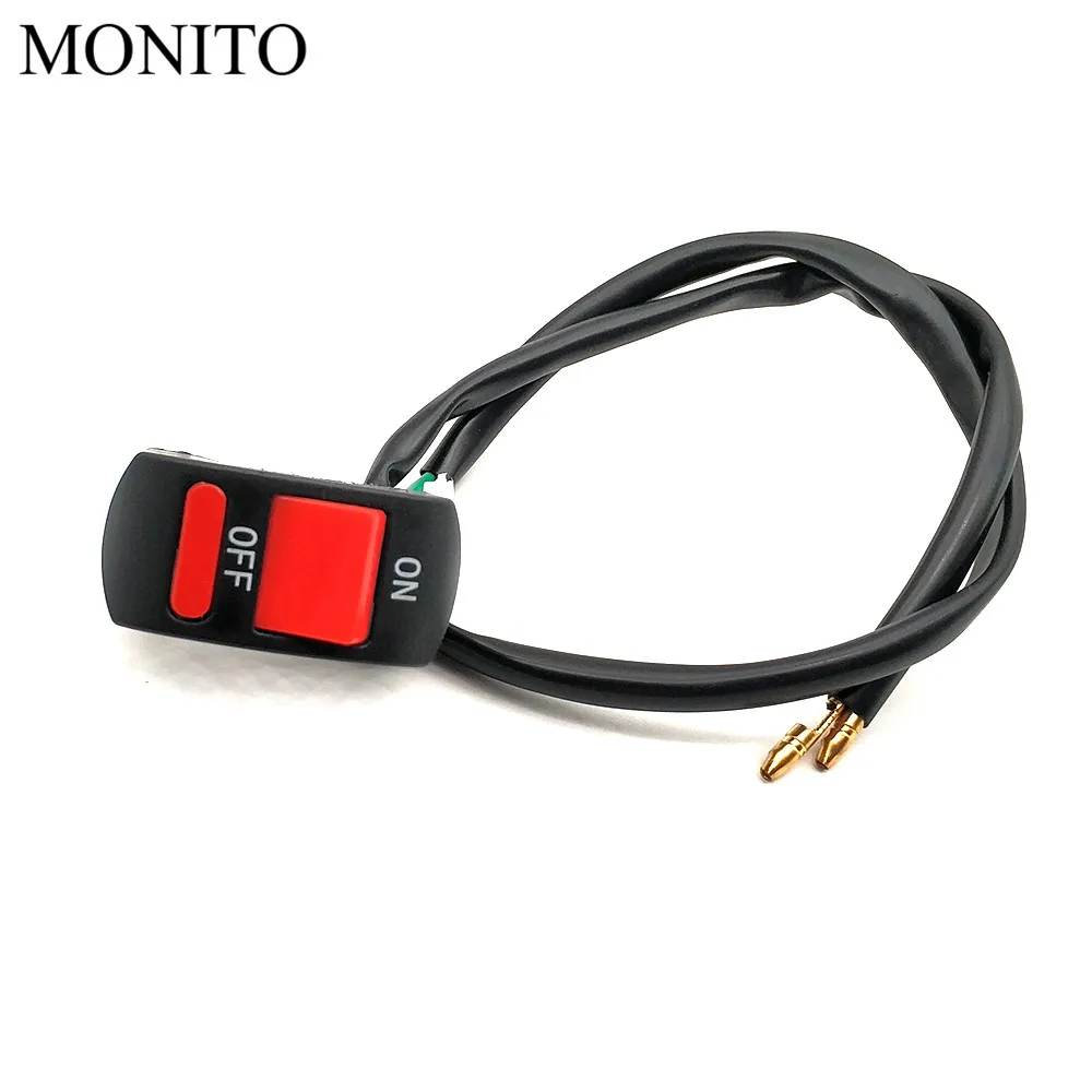 

Motorcycle Button Connector Switch light LED Switch Connector Push For YAMAHA fjr1300 fz1 fz600 trx850 fzr400 fazer xjr400
